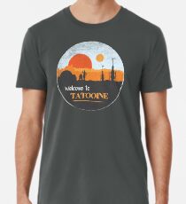 Willkommen auf Tatooine Männer Premium T-Shirts