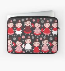 Flamenco dancers on black Laptop Sleeve