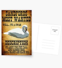 Hot Fuzz - Swan Postcards