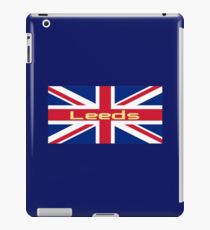 Vinilo o funda para iPad Camiseta de la bandera de la ciudad de Leeds Union Jack Reino Unido