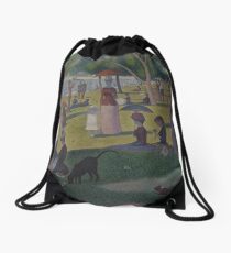 A Sunday on La Grande Jatte Drawstring Bag