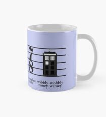 Wobbly-wobbly timey-wimey Tasse (Standard)