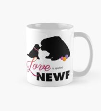Love is spelled NEWF Classic Mug