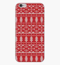 Knitted Christmas Pattern iPhone Case