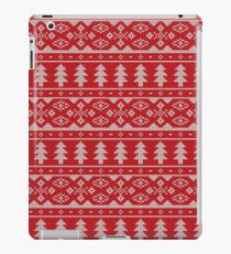 Knitted Christmas Pattern iPad Case/Skin
