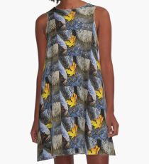 Homage to a leaf... A-Line Dress