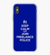 Keep Calm - Freelance Police iPhone Case