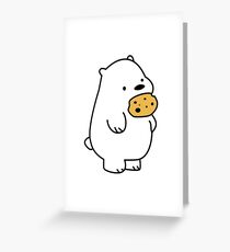 Ice Bear Cookies Greeting Card