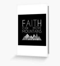 Faith Greeting Card