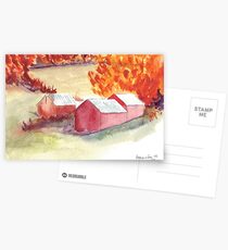 Farm in Autumn Postcards