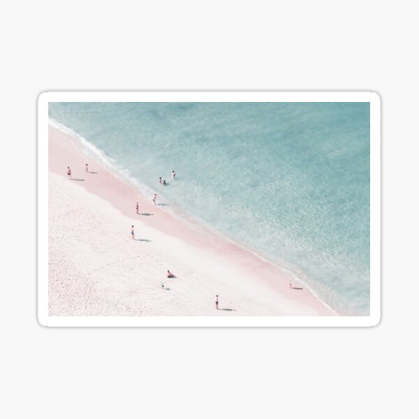 Beach love Sticker