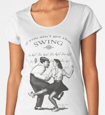 Lyndi Hop - black & white Women's Premium T-Shirt