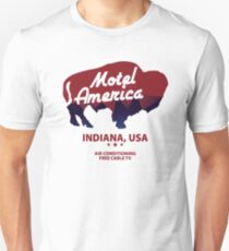 Motel America logo (American Gods TV series) Unisex T-Shirt