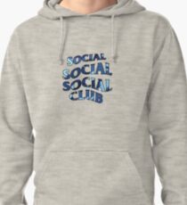 SOCIAL SOCIAL SOCIAL CLUB - Blue Camo Pullover Hoodie