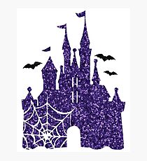 Halloween Castle Photographic Print