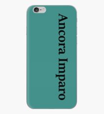 Vinilo o funda para iPhone Ancora Imparo