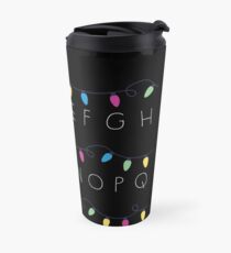 Strange Lights on the Wall Travel Mug