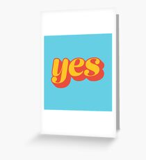 Affirmative Greeting Card