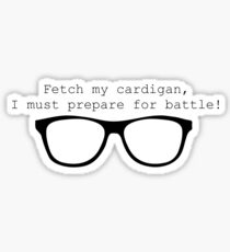Librarian Battle Armor! (specs) Sticker