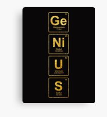 Genius Canvas Print