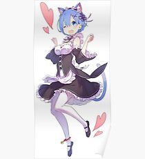Póster Re: Zero - Neko Rem
