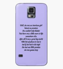 amerikanisches Mädchen Hülle & Klebefolie für Samsung Galaxy