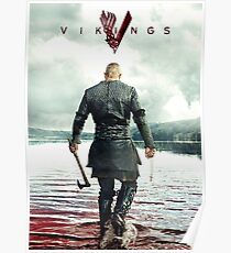 Ragnar Lothbrok Vikings Poster