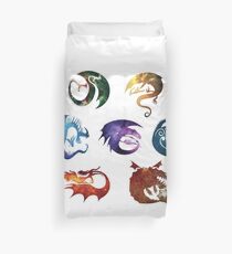 Dragon Classes - Galaxy Duvet Cover