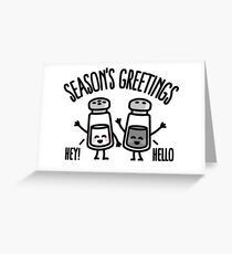 Season's greetings Greeting Card