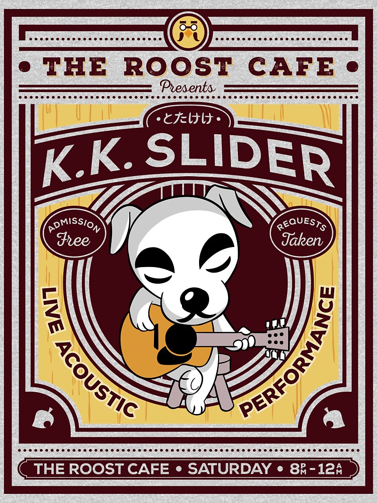 K.K. Slider Gig Poster by owlhaus