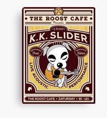K.K. Slider Gig Poster Canvas Print