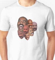The Many Faces of Steve Harvey Unisex T-Shirt