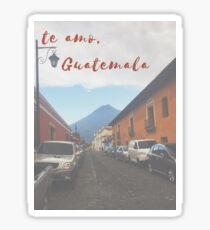 Te amo, Guatemala Sticker