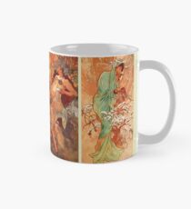 Alphonse Mucha Four Seasons Art Nouveau Mug