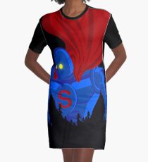 SUPER GIANT Graphic T-Shirt Dress