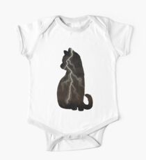 Body de manga corta para bebé Thunderclan Cat