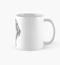 Psychic Reader with Crystal Ball and the Sigil of Baphomet Classic Mug