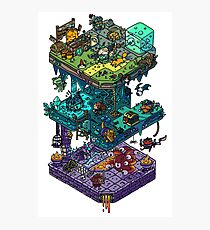 Dungeons and Isometric Dragons Photographic Print