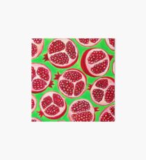 Pomegranate pattern design Art Board