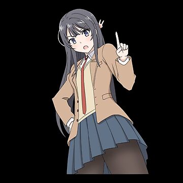 Mai Sakurajima Seishun Buta Yarou Sticker - Mai Sakurajima Seishun Buta  Yarou Bunny Girl Senpai - Discover & Share GIFs