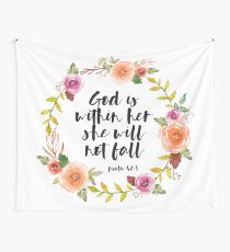 Christian Quote Tapestry