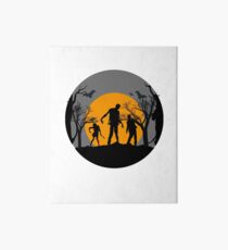 TrickORTreat Halloween Zombie Art Board
