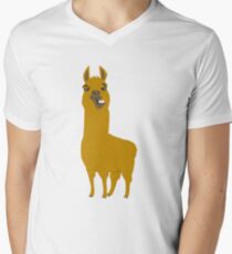 Llama is cool Men's V-Neck T-Shirt