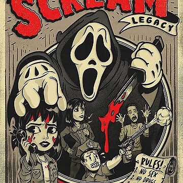 Scary Face Movie Poster for Sale by brothernehes