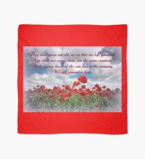 We will remember them... Scarf