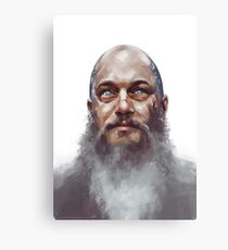 Ragnar Lothbrok Aquarell Leinwanddruck