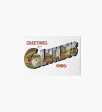 Greetings from Columbus, Ohio Art Board