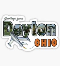 Greetings from Dayton, Ohio Sticker