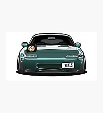 Miata Wink Car Photographic Print