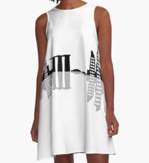 skyline singapore A-Line Dress